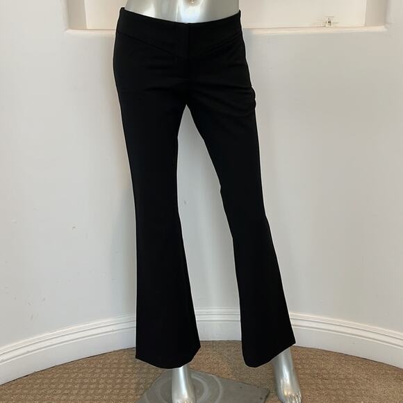 Talula Babaton Flared Hem Pants Black Size 2 - Picture 7 of 10